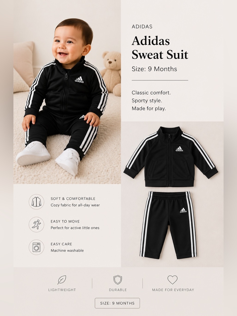Adidas sweat suit